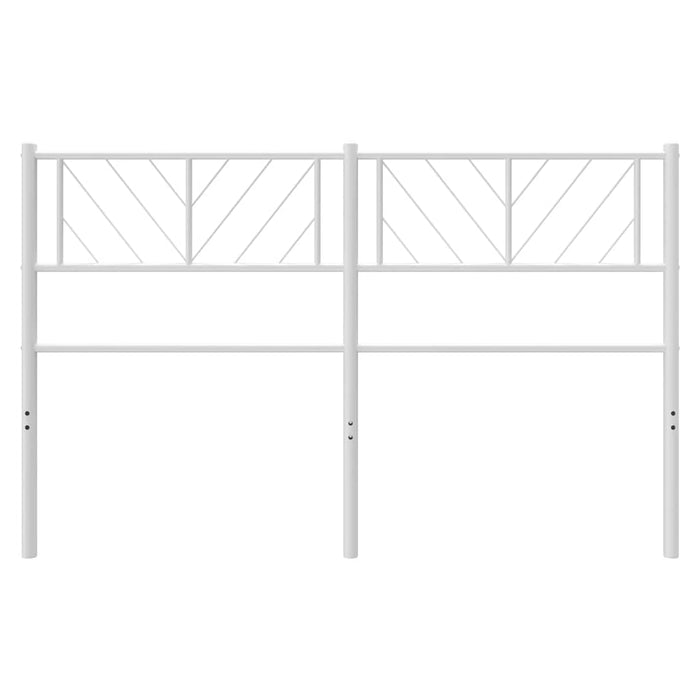 Tăblie de pat de schimb metalică, alb, 135 cm WALTI