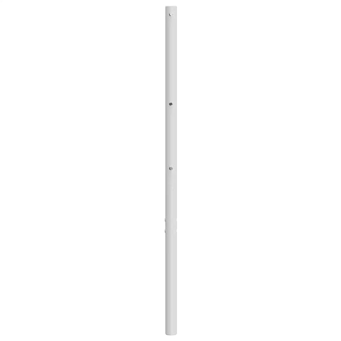 Tăblie de pat de schimb metalică, alb, 135 cm WALTI