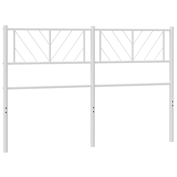 Tăblie de pat de schimb metalică, alb, 150 cm WALTI