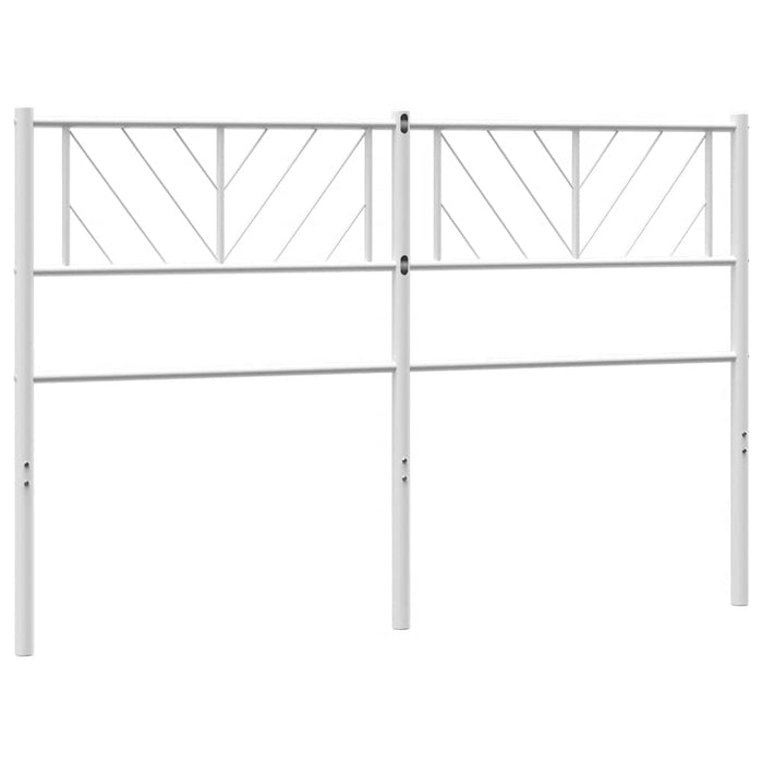 Tăblie de pat de schimb metalică, alb, 150 cm WALTI