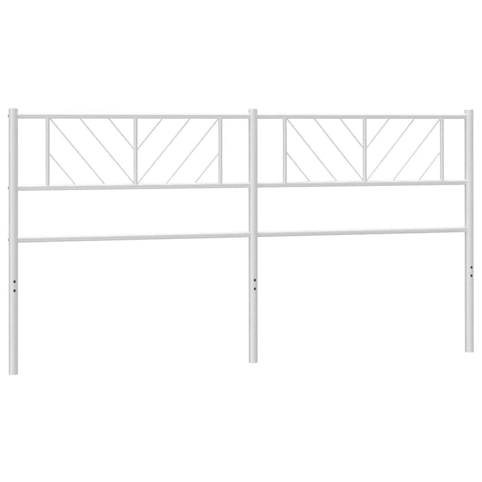 Tăblie de pat de schimb metalică, alb, 180 cm WALTI