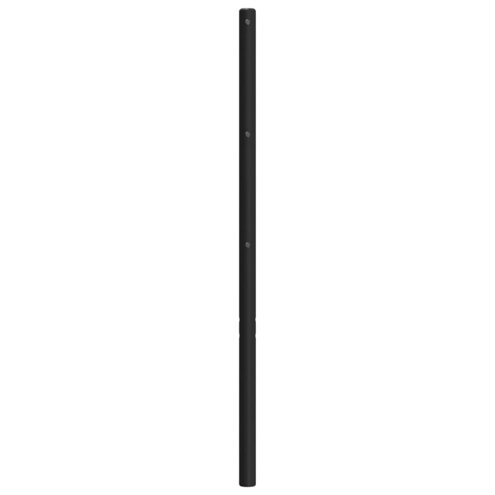 Tăblie de pat metalică, negru, 75 cm - WALTI WALTI