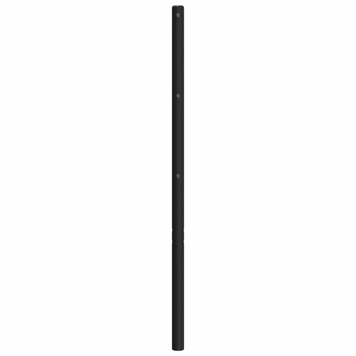 Tăblie de pat de schimb metalică, negru, 120 cm WALTI