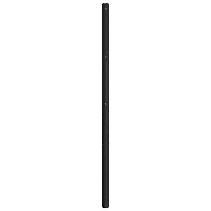 Tăblie de pat de schimb metalică, negru, 150 cm WALTI