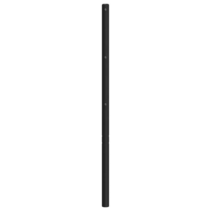 Tăblie de pat de schimb metalică, negru, 160 cm WALTI