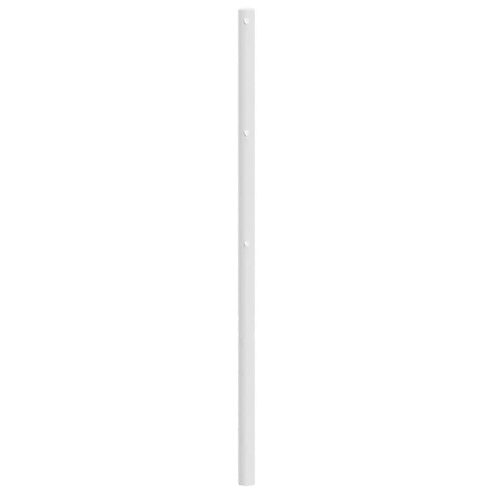 Tăblie de pat de schimb metalică, alb, 135 cm WALTI