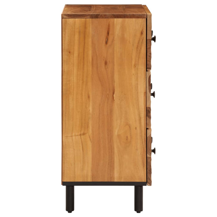 Dulapuri lateral, 2 buc., 60x33x75 cm, lemn masiv de acacia - WALTI WALTI