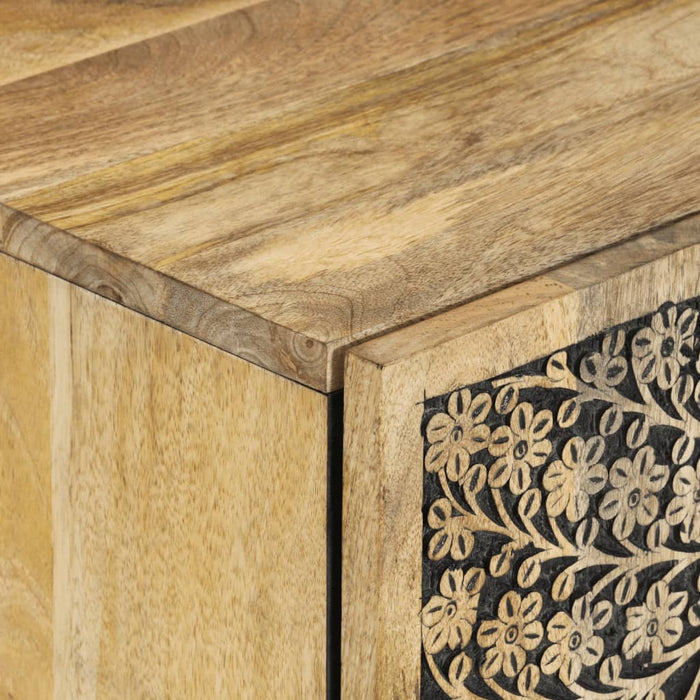 Set mobilier de baie, 2 piese, lemn masiv de mango - WALTI WALTI