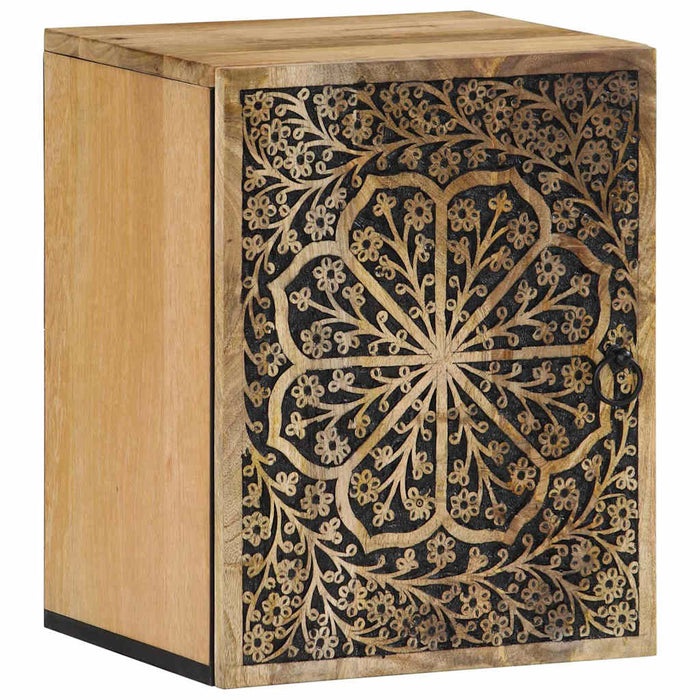 Set mobilier de baie, 5 piese, lemn masiv de mango WALTI
