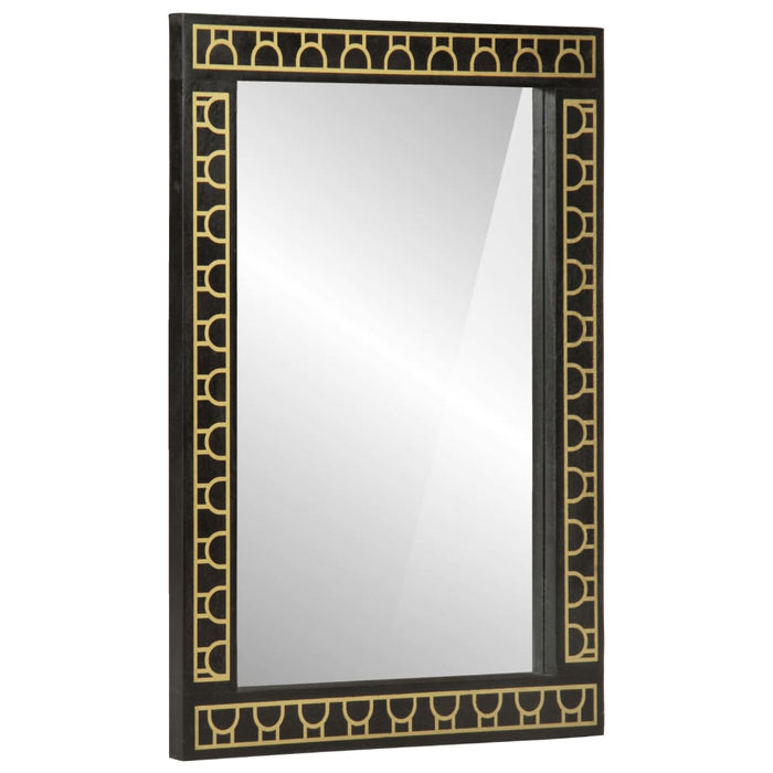 Set mobilier de baie, 3 piese, lemn masiv de mango WALTI