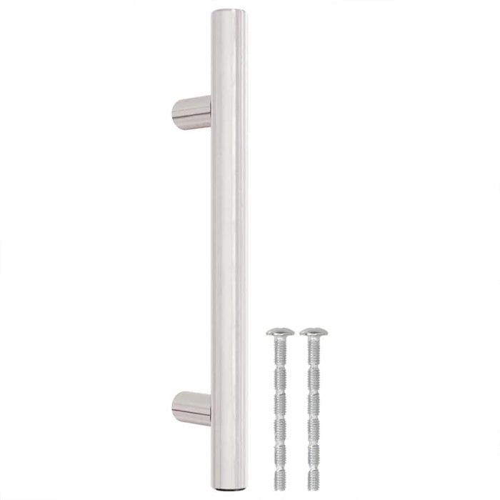 Mânere de dulap, 10 buc., argintiu, 96 mm, oțel inoxidabil - WALTI WALTI