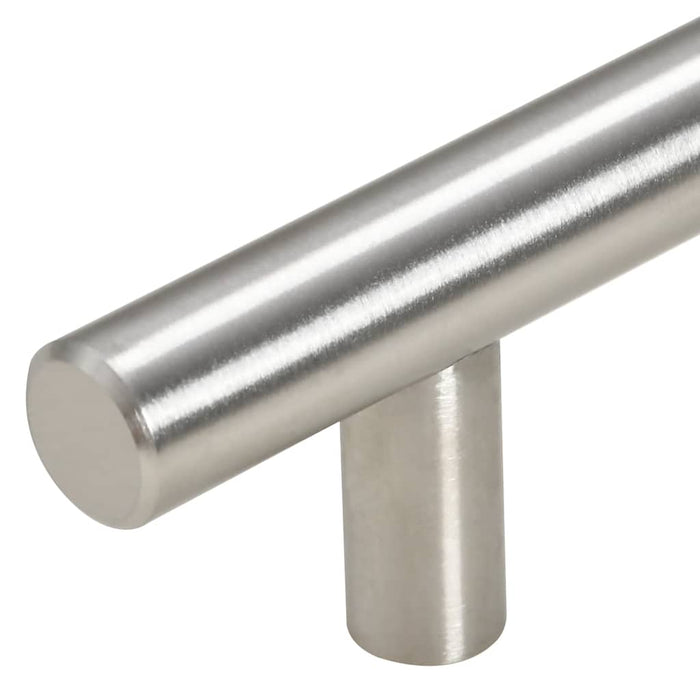 Mânere de dulap, 10 buc., argintiu, 96 mm, oțel inoxidabil - WALTI WALTI