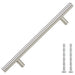 Mânere de dulap, 10 buc., argintiu, 160 mm, oțel inoxidabil - WALTI WALTI