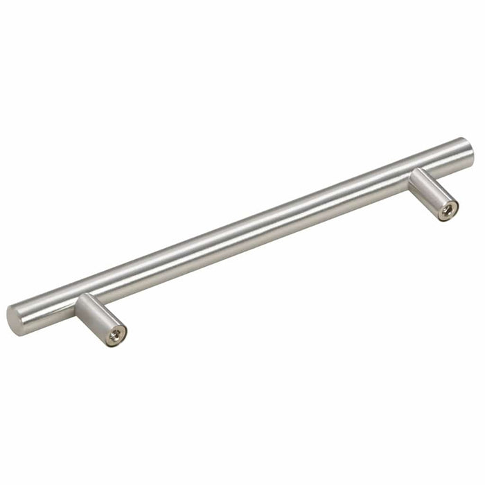 Mânere de dulap, 10 buc., argintiu, 160 mm, oțel inoxidabil - WALTI WALTI