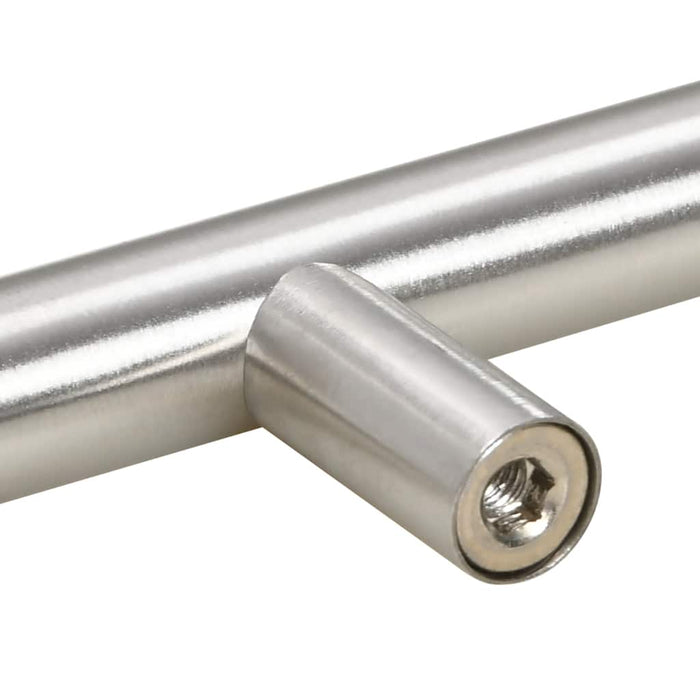 Mânere de dulap, 5 buc., argintiu, 480 mm, oțel inoxidabil WALTI