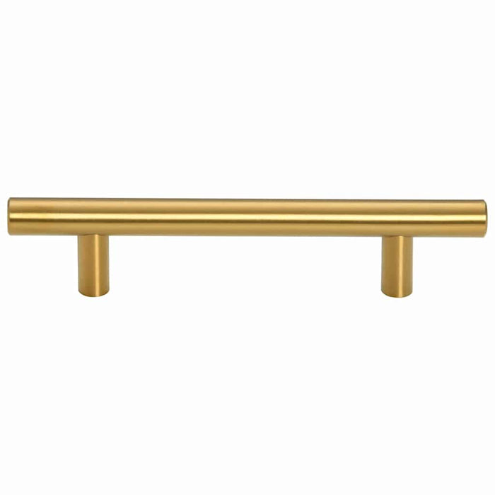 Mânere de dulap, 10 buc., auriu, 96 mm, oțel inoxidabil - WALTI WALTI