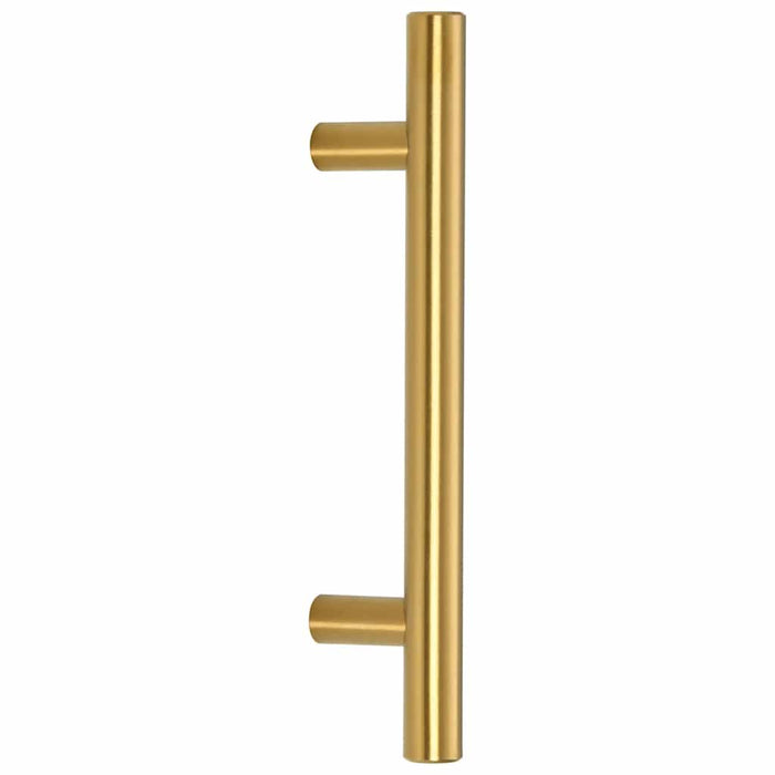 Mânere de dulap, 10 buc., auriu, 96 mm, oțel inoxidabil - WALTI WALTI