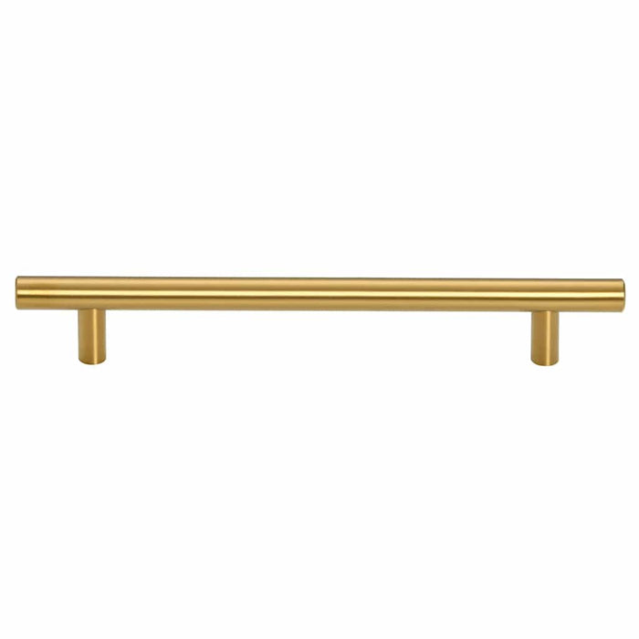 Mânere de dulap, 10 buc., auriu, 160 mm, oțel inoxidabil - WALTI WALTI