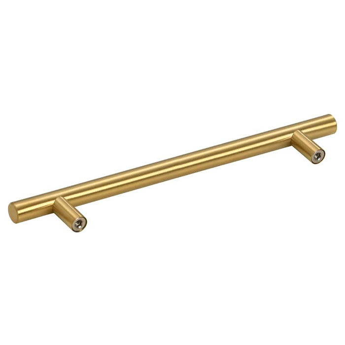 Mânere de dulap, 10 buc., auriu, 160 mm, oțel inoxidabil - WALTI WALTI