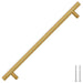 Mânere de dulap, 5 buc., auriu, 224 mm, oțel inoxidabil - WALTI WALTI