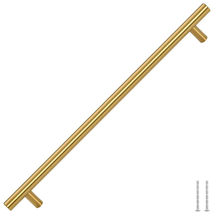 Mânere de dulap, 5 buc., auriu, 320 mm, oțel inoxidabil - WALTI WALTI