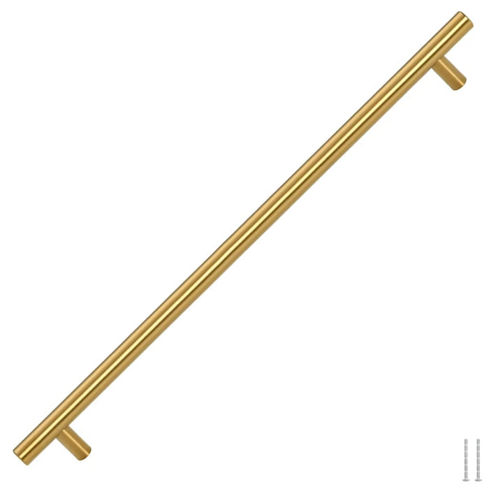 Mânere de dulap, 5 buc., auriu, 480 mm, oțel inoxidabil - WALTI WALTI