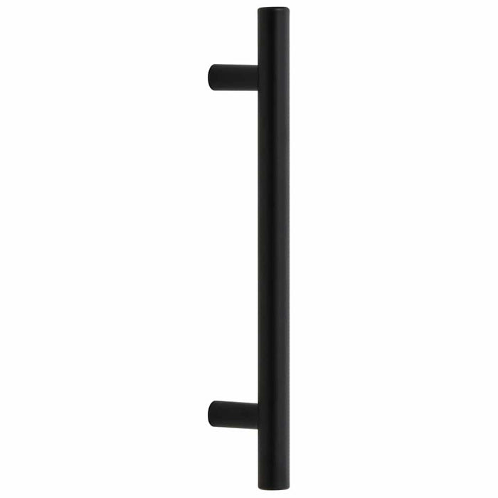 Mânere de dulap, 10 buc., negru, 128 mm, oțel inoxidabil - WALTI WALTI