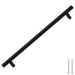 Mânere de dulap, 5 buc., negru, 224 mm, oțel inoxidabil - WALTI WALTI