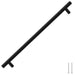 Mânere de dulap, 5 buc., negru, 320 mm, oțel inoxidabil - WALTI WALTI