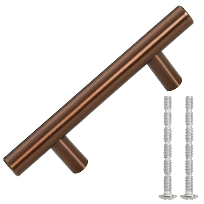 Mânere de dulap, 10 buc., bronz, 64 mm, oțel inoxidabil - WALTI WALTI