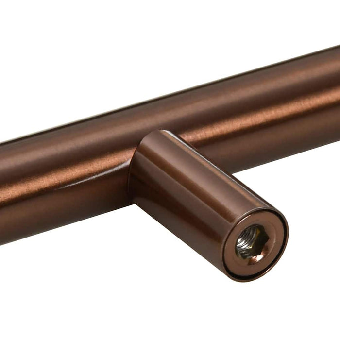 Mânere de dulap, 10 buc., bronz, 128 mm, oțel inoxidabil WALTI