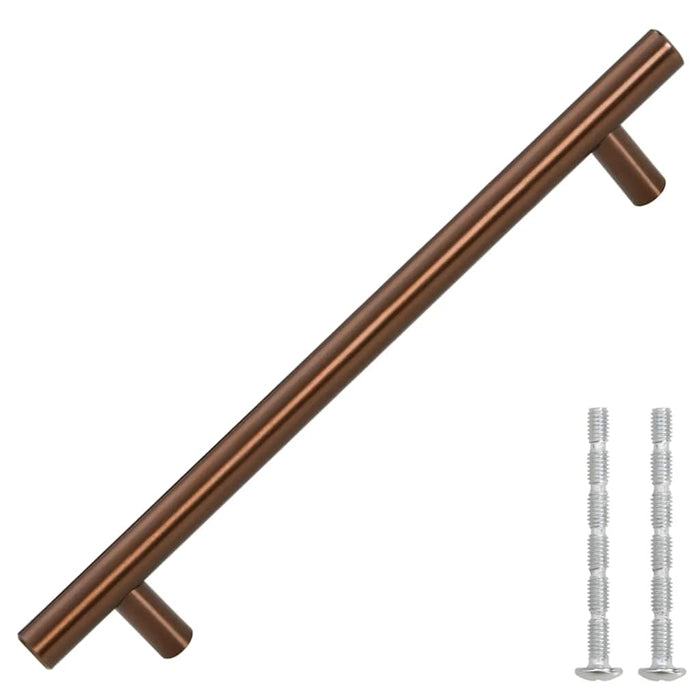 Mânere de dulap, 10 buc., bronz, 160 mm, oțel inoxidabil WALTI