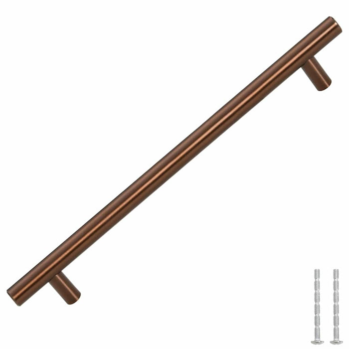 Mânere de dulap, 5 buc., bronz, 192 mm, oțel inoxidabil - WALTI WALTI