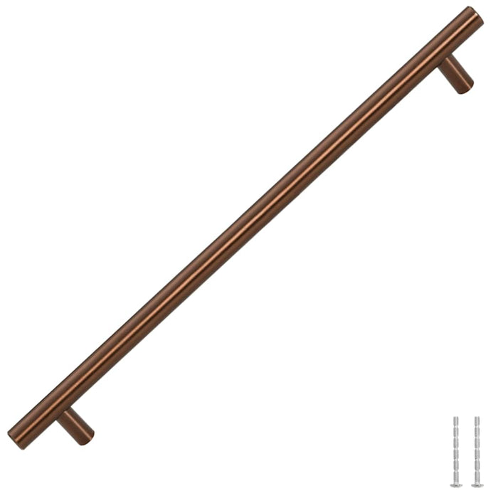 Mânere de dulap, 5 buc., bronz, 320 mm, oțel inoxidabil WALTI