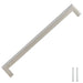 Mânere de dulap, 5 buc., argintiu, 224 mm, oțel inoxidabil - WALTI WALTI