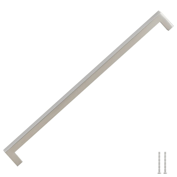 Mânere de dulap, 5 buc., argintiu, 320 mm, oțel inoxidabil - WALTI WALTI