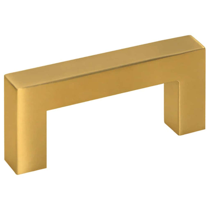 Mânere de dulap, 10 buc., auriu, 64 mm, oțel inoxidabil - WALTI WALTI