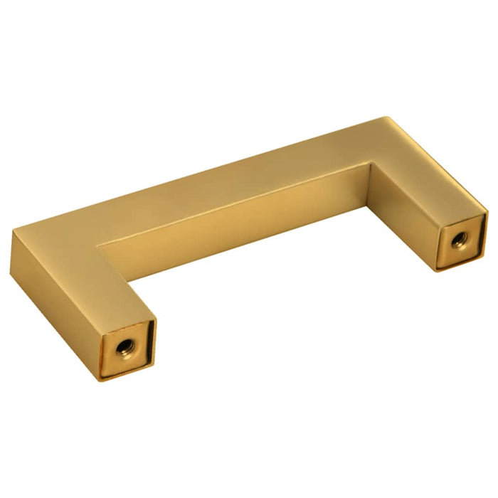 Mânere de dulap, 10 buc., auriu, 64 mm, oțel inoxidabil - WALTI WALTI
