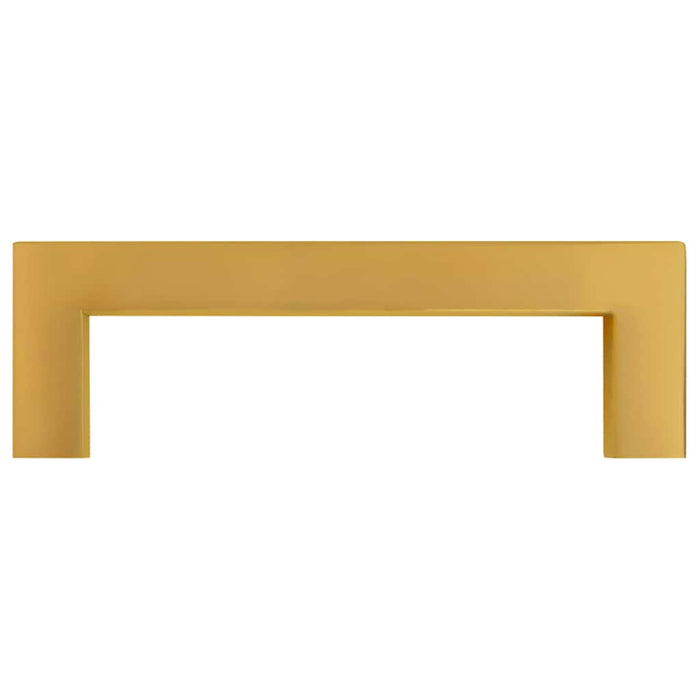 Mânere de dulap, 10 buc., auriu, 96 mm, oțel inoxidabil - WALTI WALTI