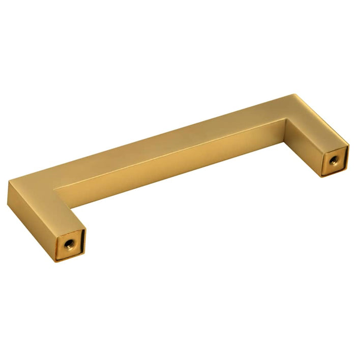 Mânere de dulap, 10 buc., auriu, 96 mm, oțel inoxidabil - WALTI WALTI