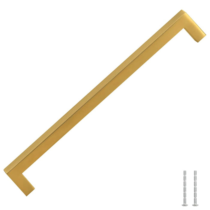 Mânere de dulap, 5 buc., auriu, 224 mm, oțel inoxidabil - WALTI WALTI