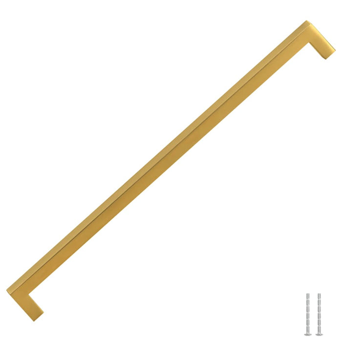 Mânere de dulap, 5 buc., auriu, 320 mm, oțel inoxidabil WALTI