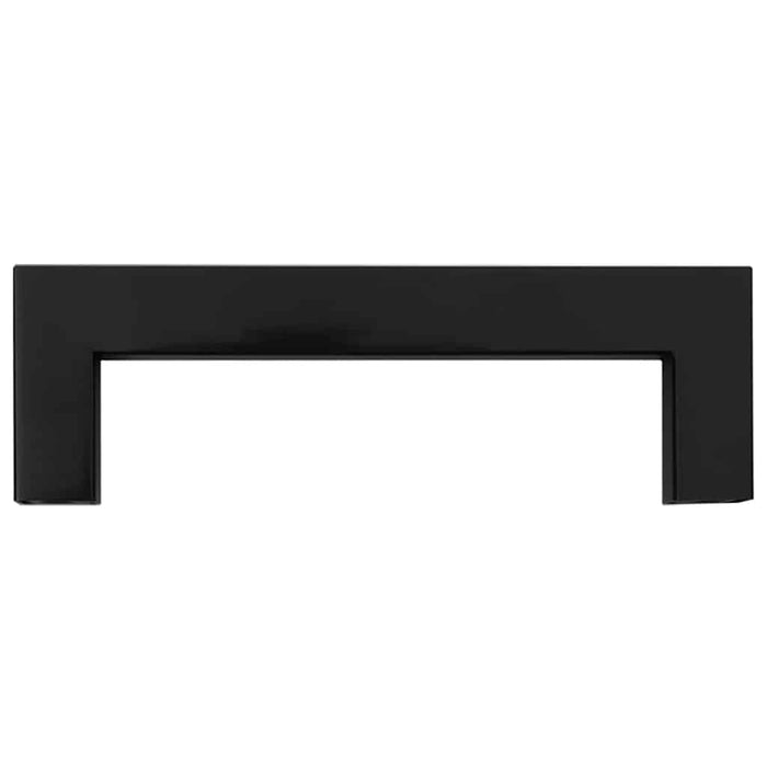Mânere de dulap, 10 buc., negru, 96 mm, oțel inoxidabil - WALTI WALTI