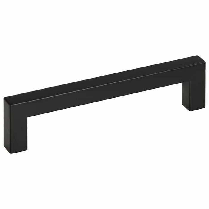 Mânere de dulap, 10 buc., negru, 128 mm, oțel inoxidabil - WALTI WALTI