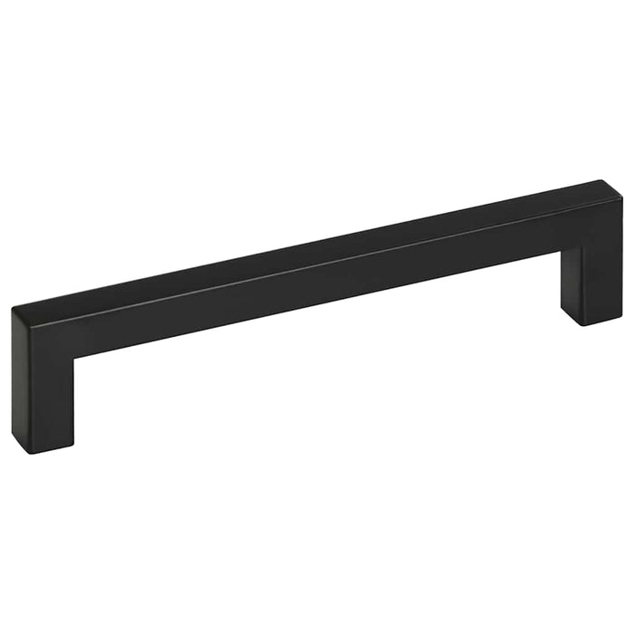 Mânere de dulap, 10 buc., negru, 160 mm, oțel inoxidabil - WALTI WALTI