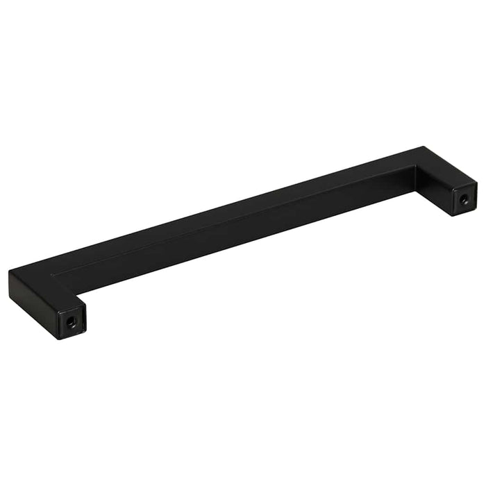 Mânere de dulap, 10 buc., negru, 160 mm, oțel inoxidabil - WALTI WALTI