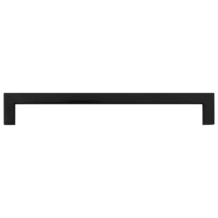 Mânere de dulap, 5 buc., negru, 224 mm, oțel inoxidabil - WALTI WALTI