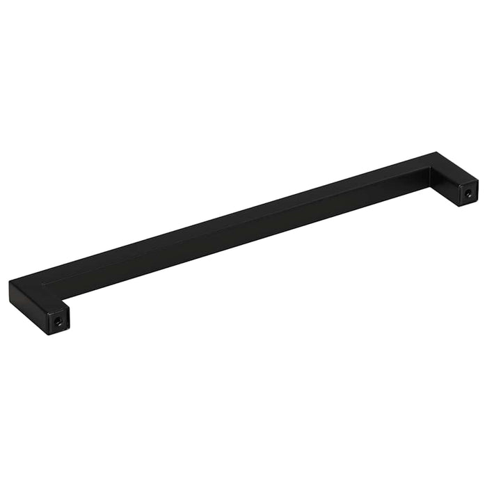 Mânere de dulap, 5 buc., negru, 224 mm, oțel inoxidabil - WALTI WALTI