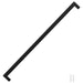 Mânere de dulap, 5 buc., negru, 480 mm, oțel inoxidabil - WALTI WALTI