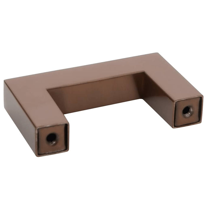 Mânere de dulap, 10 buc., bronz, 64 mm, oțel inoxidabil WALTI